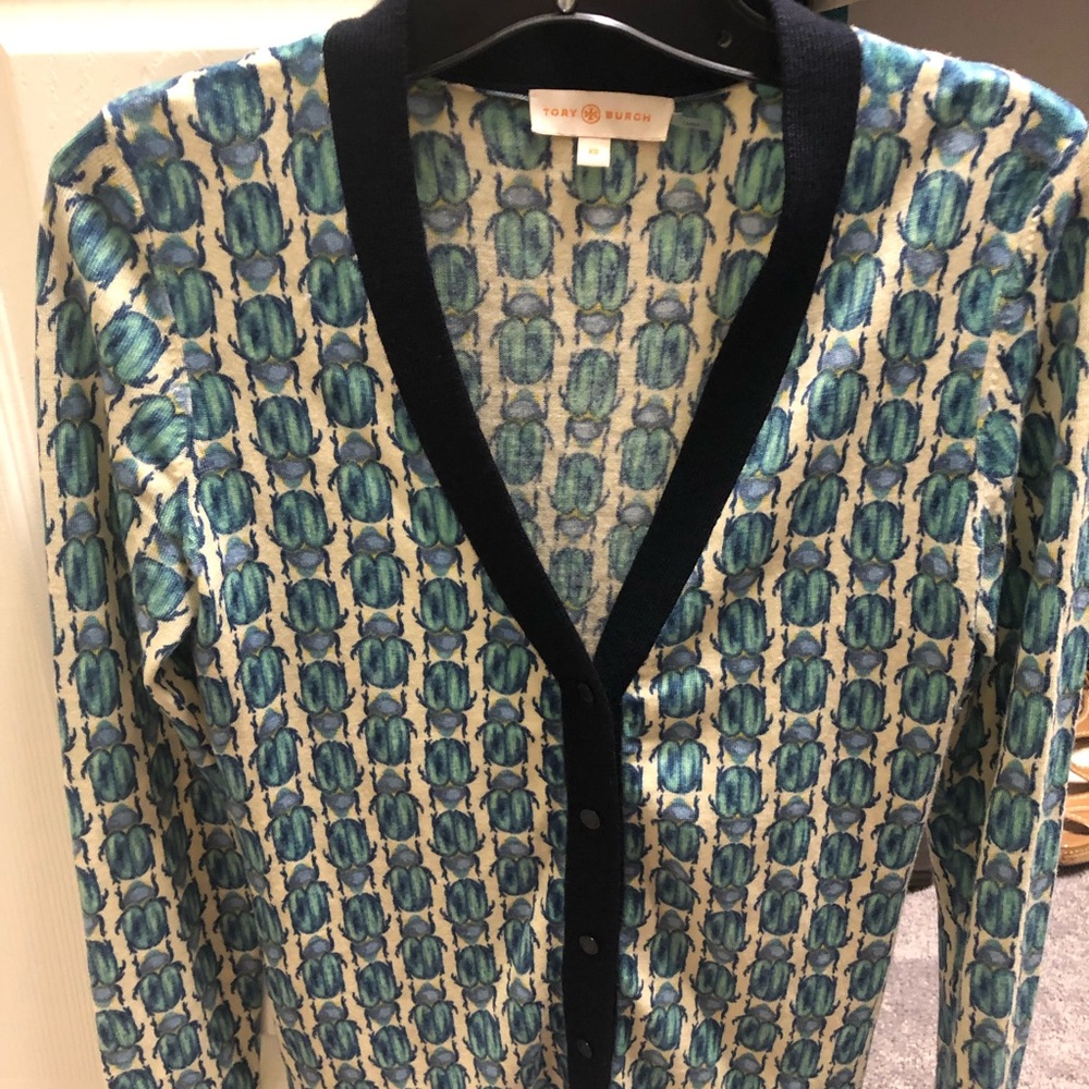 Tory Burch Beetle Cardigan